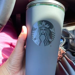 Black matte Starbucks tumbler grande